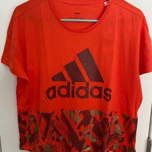 Adidas x Zoe Saldana crop tee NWT!